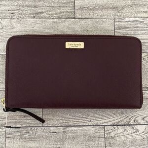 Kate Spade Burgundy Leather Wallet
